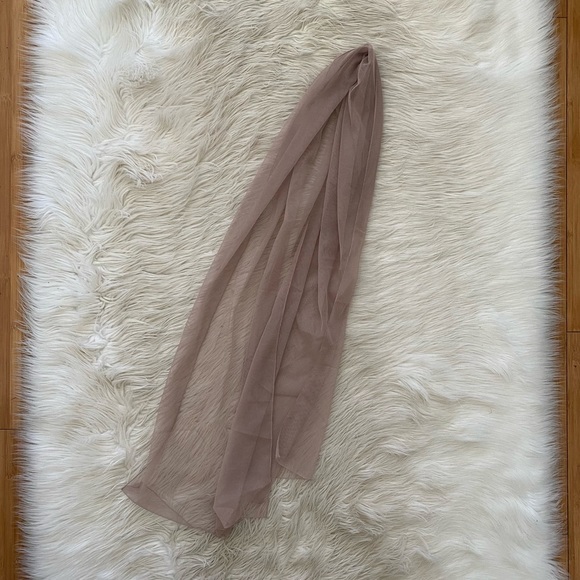 Birdy Grey Sandy Taupe Tulle Tan Strapless Christina Convertible Formal Dress - Picture 7 of 15